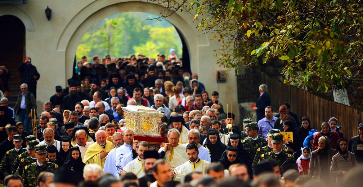 Aducerea Moaștelor Sfântului Constantin Brâncoveanu la Hurezi Aducerea Moaștelor Sfântului Constantin Brâncoveanu la Hurezi
